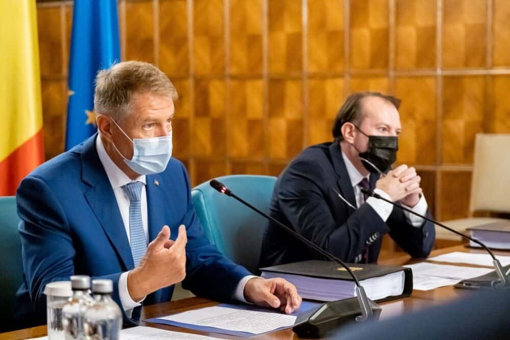 Iohannis si Cîțu Foto FB Florin Citu