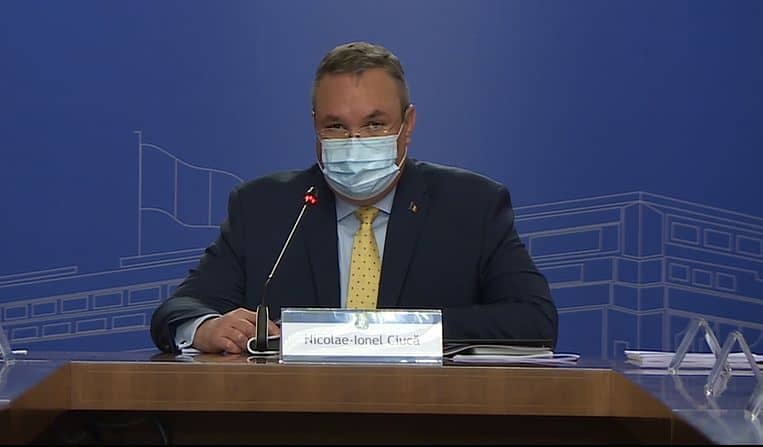 Nicolae Ciucă - captură video