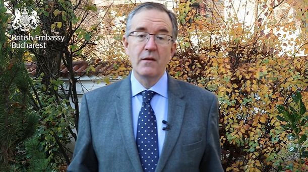 E. S. Andrew Noble, ambasador al Regatului Unit al Marii Britanii și Irlandei de Nord la București
