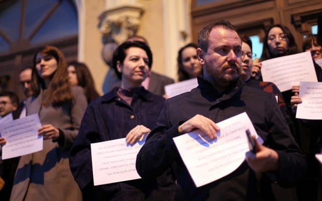 Protest al magistraților