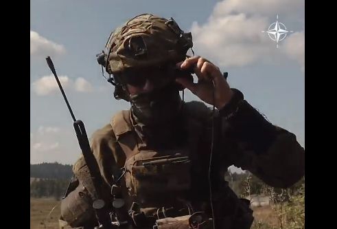 Captură video Facebook NATO
