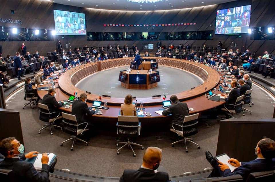 Reuniune NATO Sursa foto Facebook Mircea Geoana