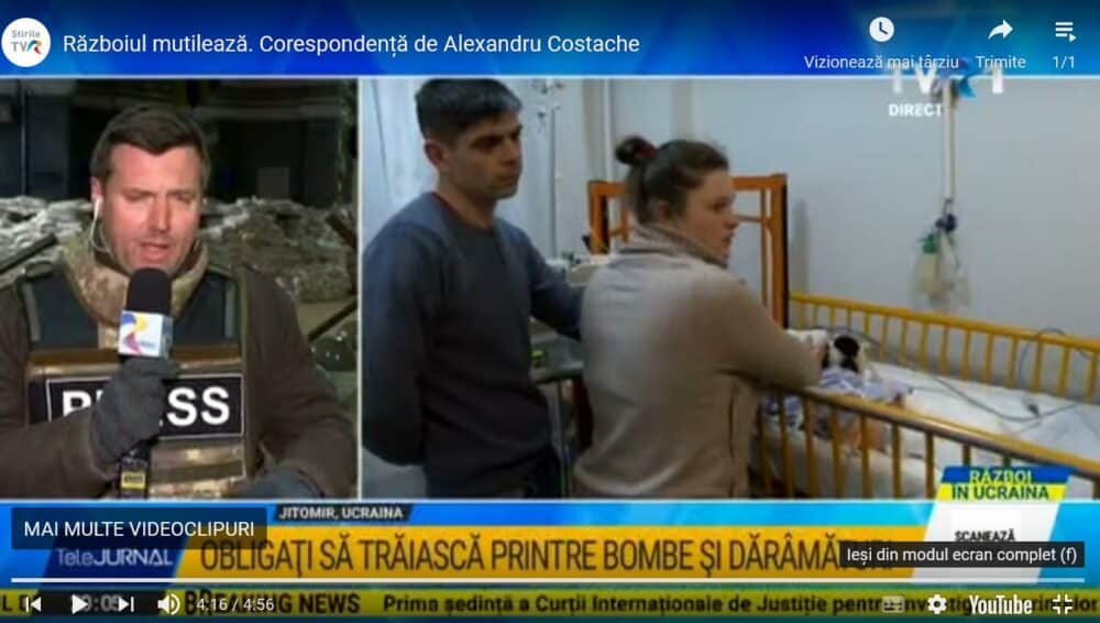 Foto: captură TVR