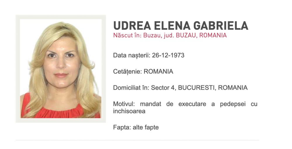 Udrea a dispărut din nou. Dată deja în urmărire de Poliție