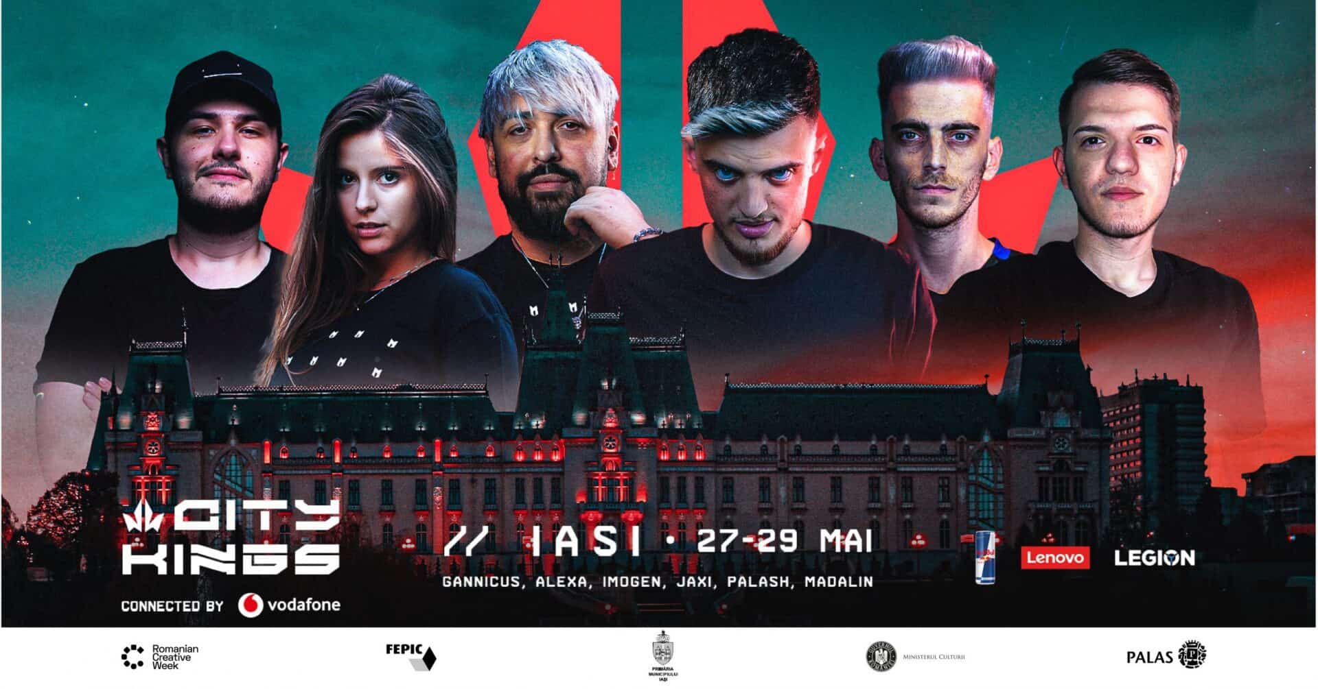 Jaxi, Alexa, Palash și Imogen, Gannicus și Mădălin vin la City Kings