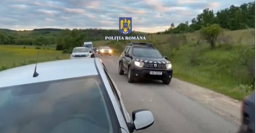 Percheziții / Cptură video: Politia Română