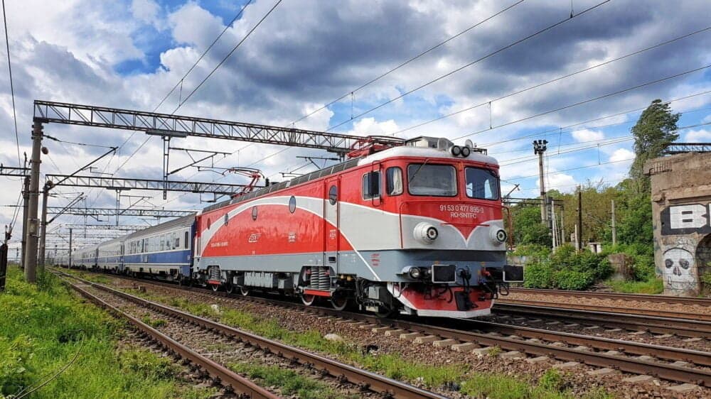Tren Foto: Facebook CFR Călători