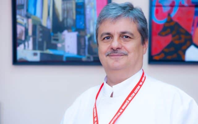 Șeful secției de chirurgie de la Spitalul Militar, colonelul Alexandru Florin Săvulescu