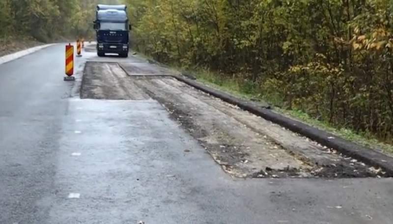Firma care a surpat podul din Neamț a făcut praf și drumul național Tg. Frumos-Botoșani, o investiție de 55 milioane de euro