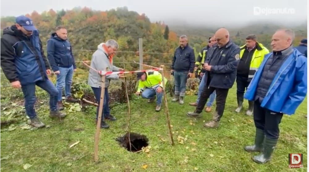 Gaura din barajul de la Roșia Montană, evaluată cu o creangă de alun