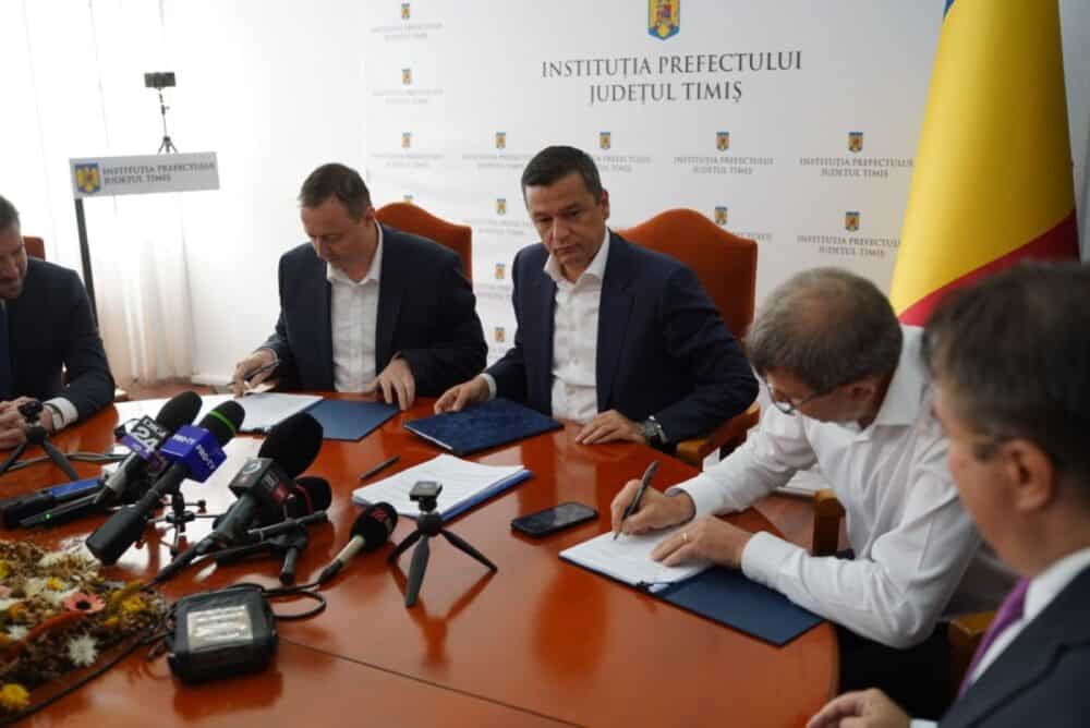 S-a semnat contractul pentru construcția tronsonului Margina – Holdea de pe Autostrada A1