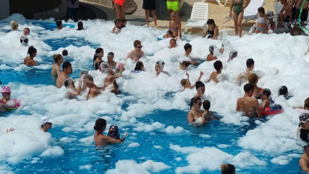 Spuma Party, la Water Park, august 2022 / Sursa foto: Facebook/Water Park