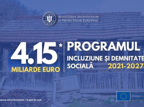 Programul incluziune și demnitate socială 2021-2027. Sursă foto Facebook Ministerul Investițiilor și Proiectelor Europene