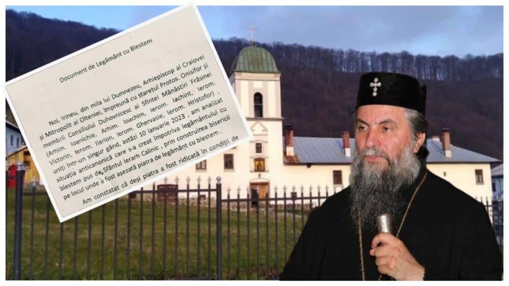 Mitropolia Olteniei, precizări în cazul Mănăstirii Frăsinei: Nu este vorba despre un blestem