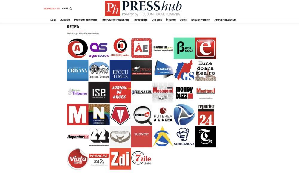 Rețeaua PRESShub