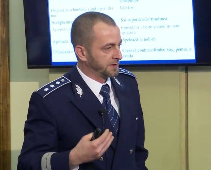 Dorin Dumitran este din 2015 psiholog la Serviciul de Analiză Comportamentală din IGPR