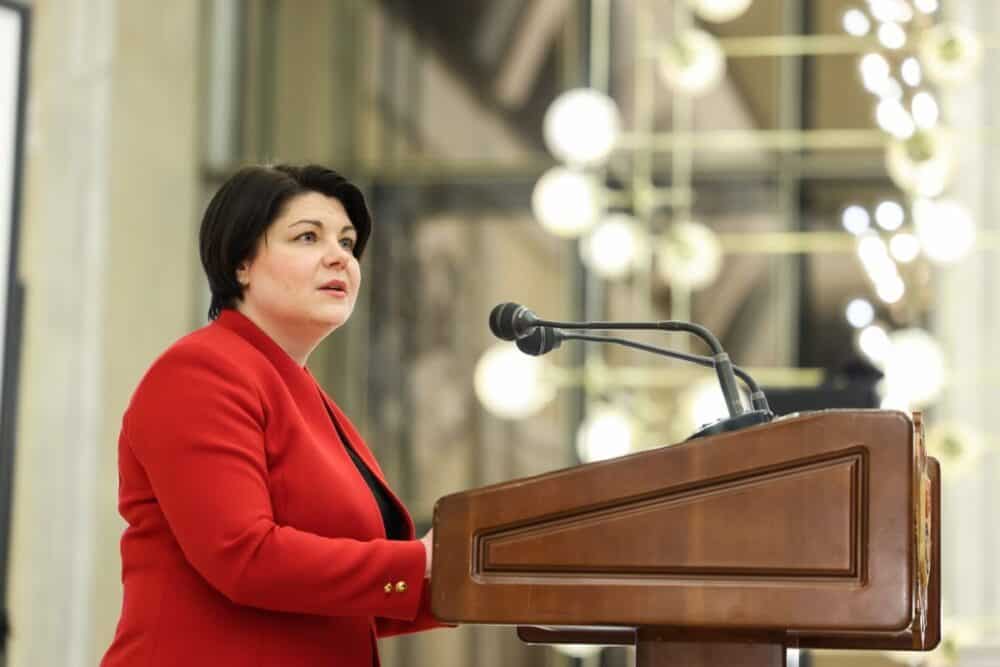 Premierul Republicii Moldova, Natalia Gavriliţă, şi-a anunţat demisia