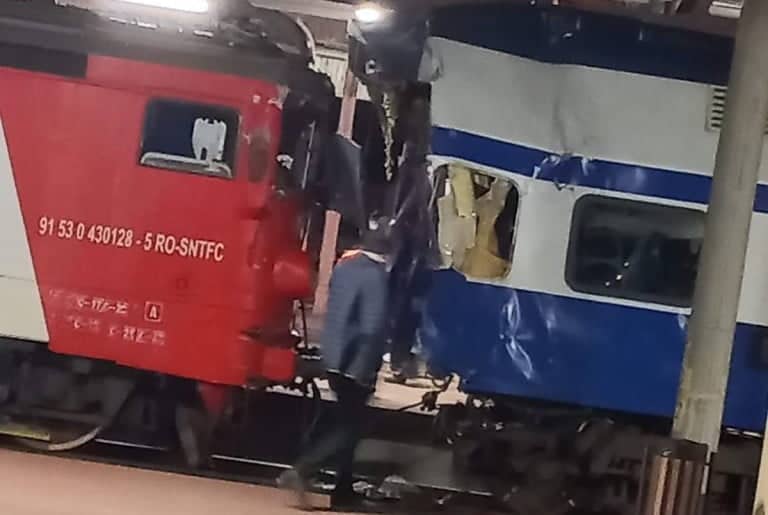 Un mort și 3 răniți în accidentul feroviar din Gara Galați