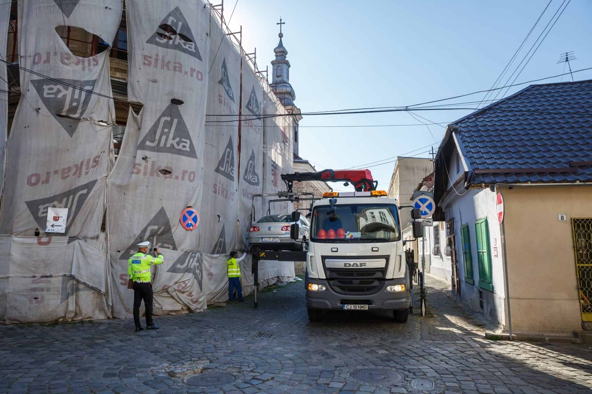 Sursă foto Facebook Politia Locala Cluj-Napoca