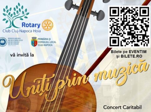 Concert caritabil „Uniți prin muzică” Sursă foto monitorulcj.ro