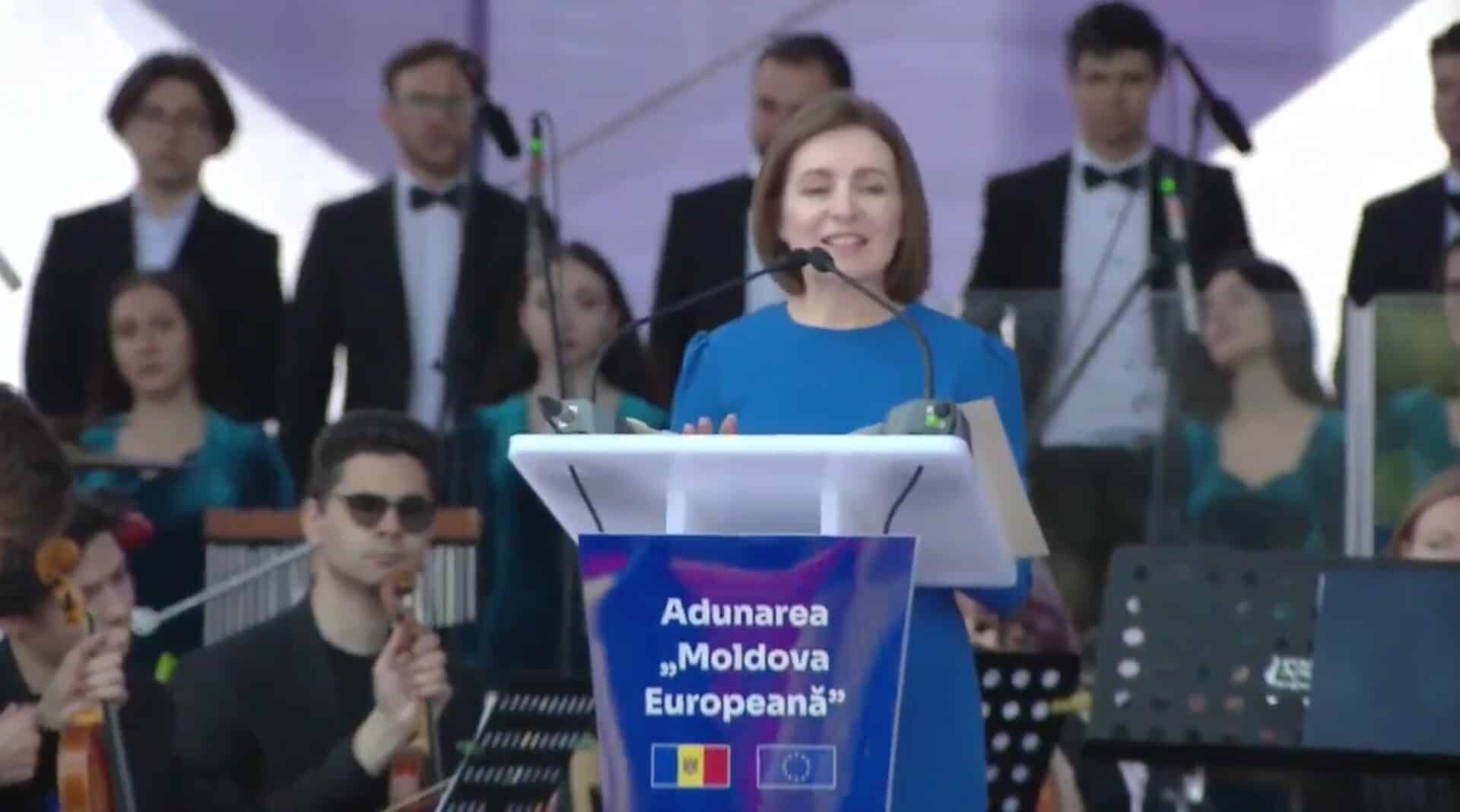 Maia Sandu: „Aderarea este drumul ales cu fermitate de R. Moldova”