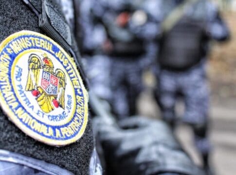 Polițisti Sursă foto Facebook Federația Sindicatelor din Administrația Națională a Penitenciarelor FSANP