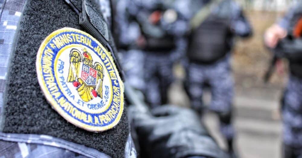 Polițisti Sursă foto Facebook Federația Sindicatelor din Administrația Națională a Penitenciarelor FSANP
