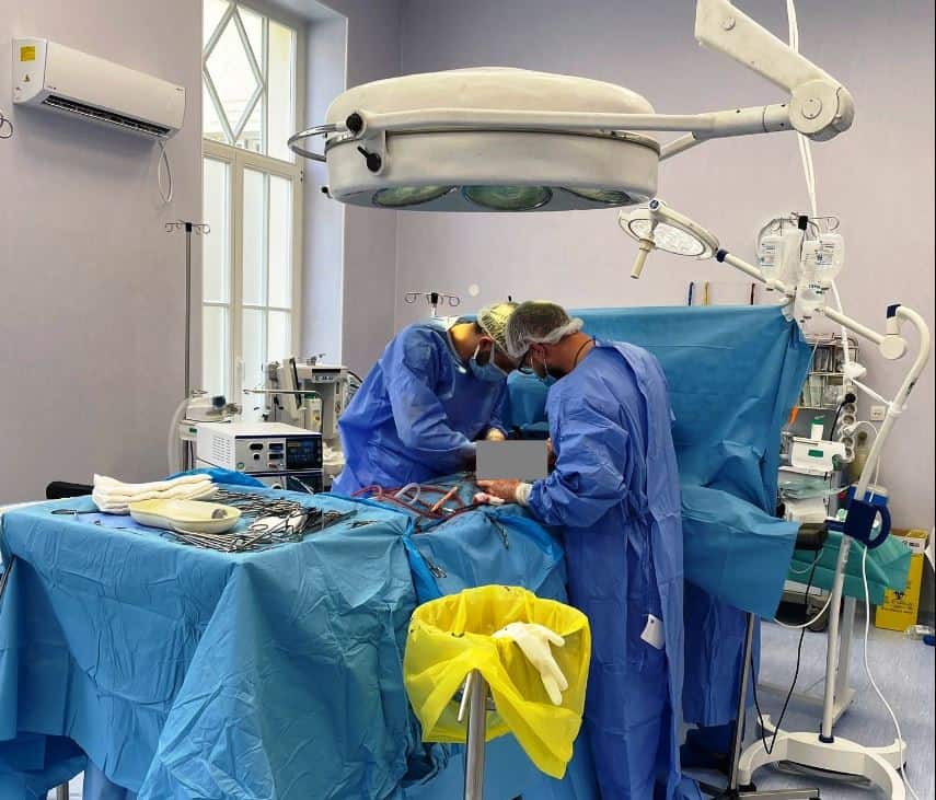 Prelevare de organe de la un bărbat aflat în moarte cerebrală Sursă foto Facebook Spitalul Clinic de Urgență Sibiu