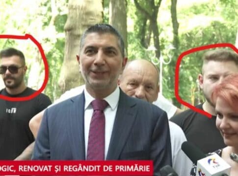 Aktual24: Olguța Vasilescu, cu bodyguarzi la inaugurarea unui parc din Craiova, printre copii și bunici