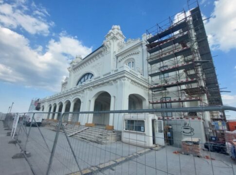 Cum arată Cazinoul din Constanța, după finalizarea a peste 70% din lucrări