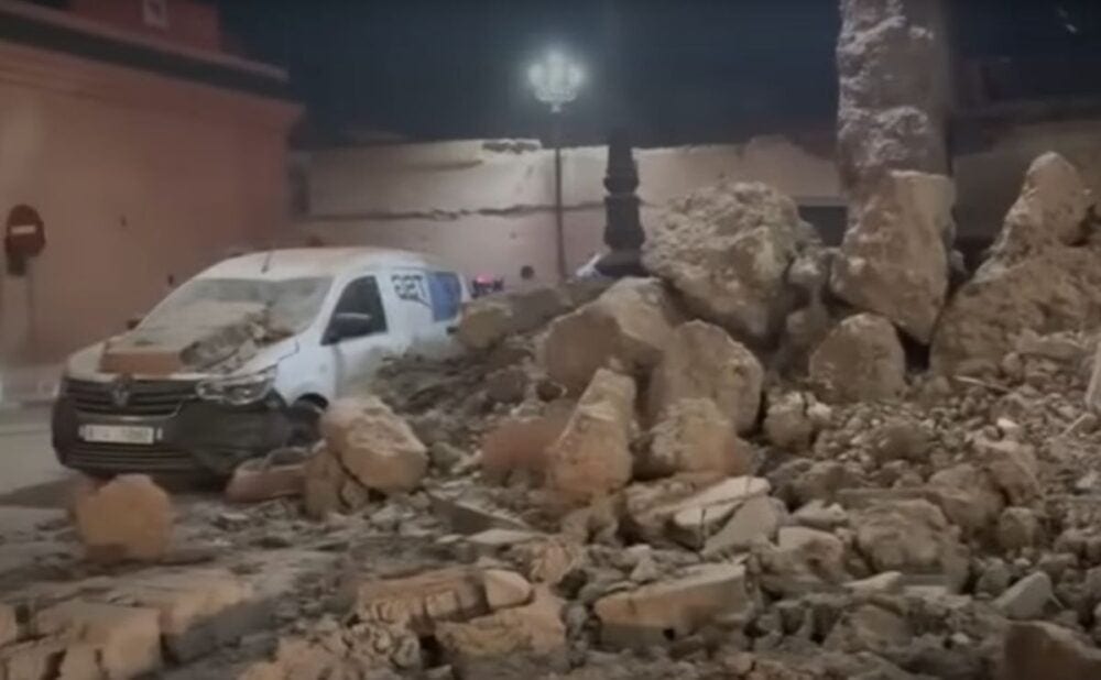 Cutremurul din Maroc. Peste 2.000 de morți şi 2.000 de răniți