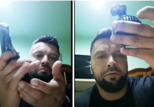 Aktual24: Interlopul Turku s-a spânzurat în celulă. Acum doi ani, amenința polițiștii cu o grenadă și un pistol – Video