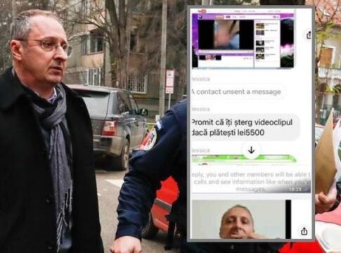 VIDEO Șeful Anti-Imigrare Timiș, în ipostaze obscene la birou - comisarul era deja anchetat de DIICOT pentru că plătea călăuze