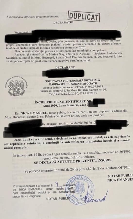 Surse din cadrul coaliției susțin că băiatul lui Nica „Bratosin”, Emanuel Nica, în calitate de notar, ar semna toate contractele dintre demnitari și RAPPS. 