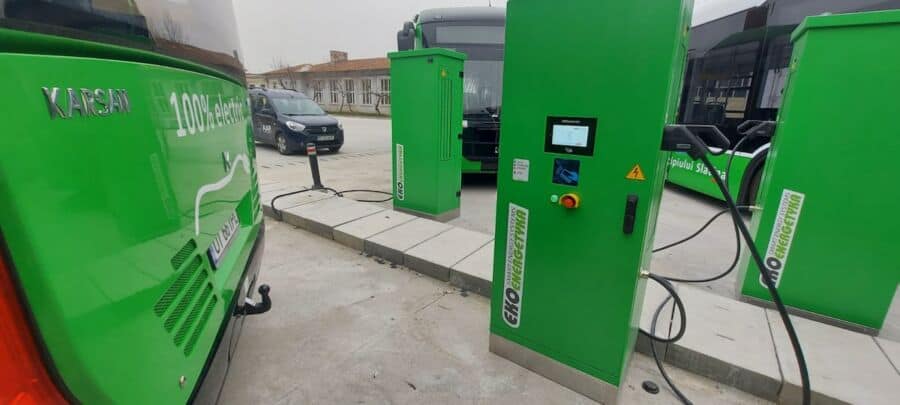 Slatina este singurul oraş din Oltenia cu transport în comun 100% electric