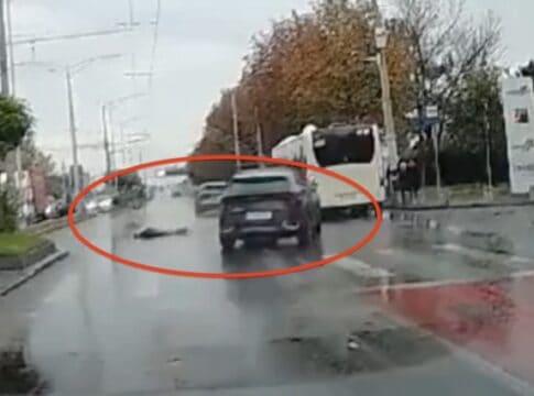 Nepăsare în București. Șoferii ocolesc o fată de 15 ani, accidentată grav