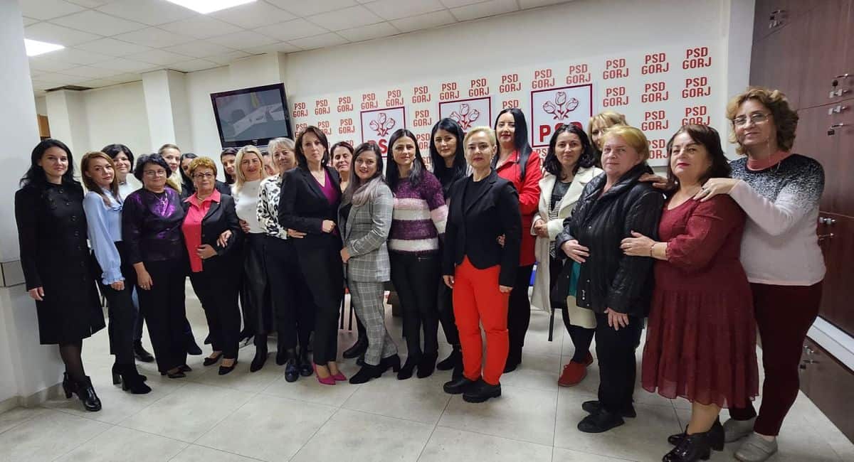 Organizaţia de femei a PNL Târgu Jiu a migrat la PSD