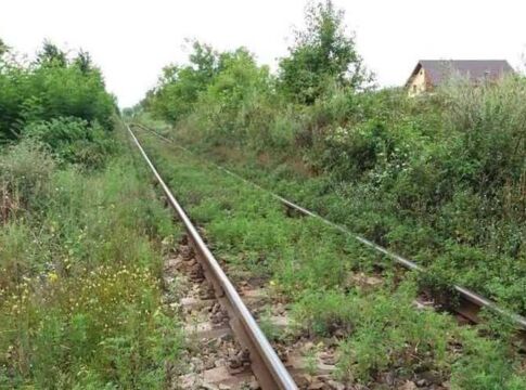 48 kilometri de cale ferată, aproape să fie făcute cadou lui Gruia Stoica. Foto Club feroviar