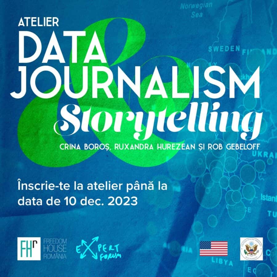 Tabăra de jurnalism de date și storytelling