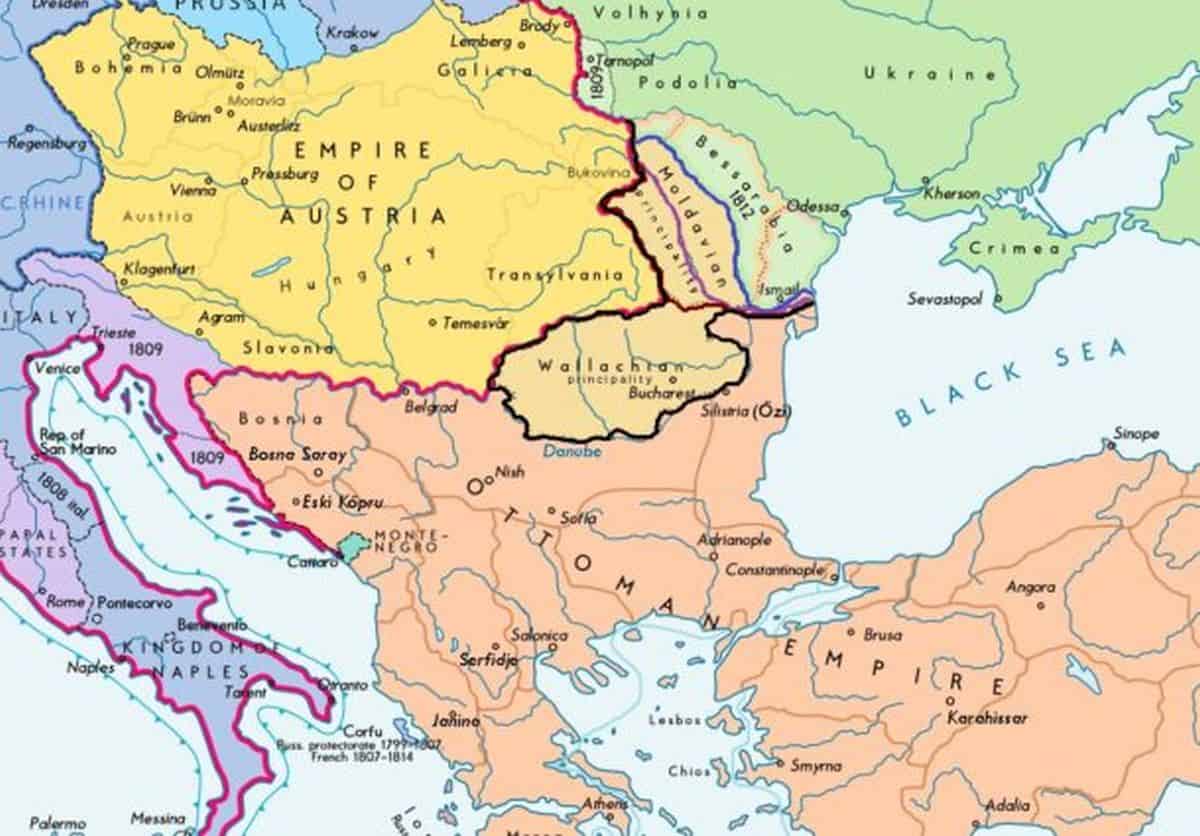 Aktual24 | Istoria anexării Basarabiei de către ruși în 1812. Cum au scăpat Moldova și Țara Românească de rusificarea totală