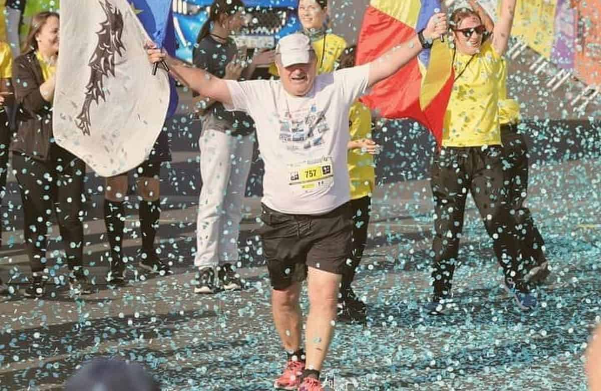 Maratonistul Ilie Roşu a murit după ce a făcut stop cardiac în timp ce alerga la Maratonul Unirii