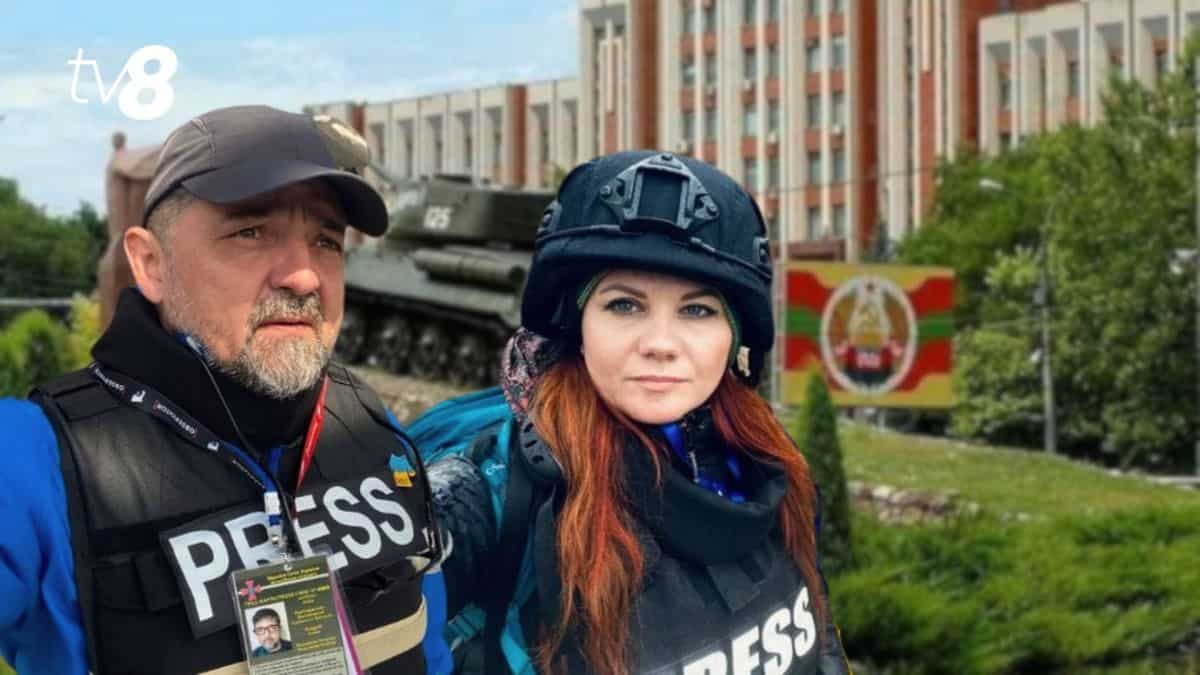Jurnaliști din Republica Moldova, reținuți la Tiraspol. Filmau protestul organizat de autoritățile separatiste