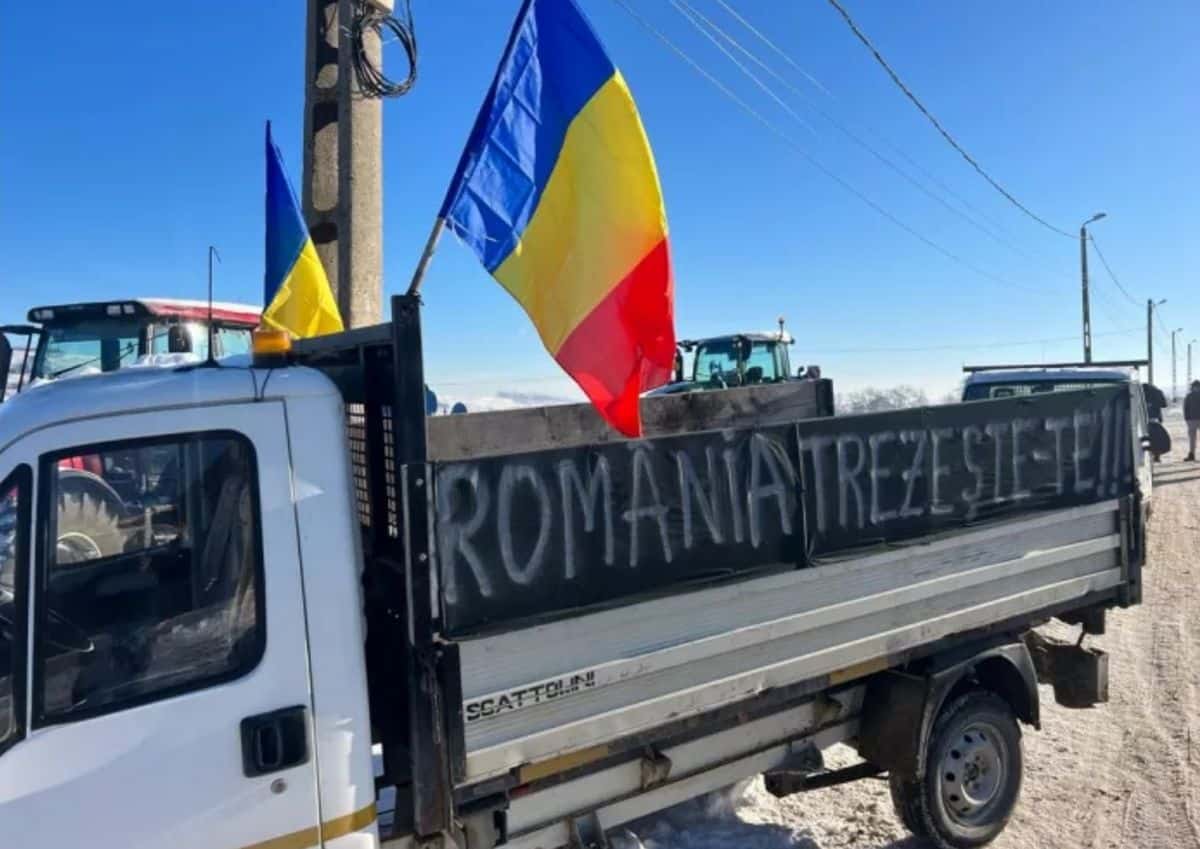 Protest al fermierilor în centrul Botoșaniului