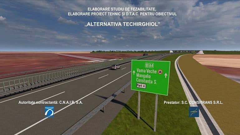 Guvernul aprobă indicatorii pentru Autostrada Litoralului - ,,Alternativa Techirighiol”, în ședința Executivului de astăzi