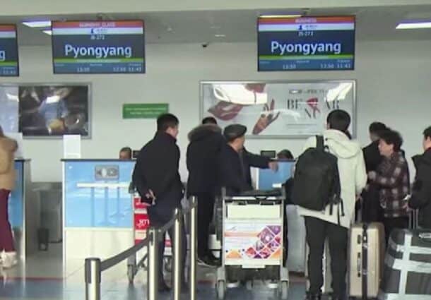 Turiștii ruși se duc la schi în Coreea de Nord