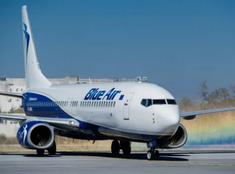 Ajutorul dat de stat companiei Blue Air, greu de recuperat - compania mai deține un teren și două avioane, din care unul în altă țară
