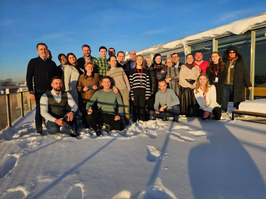 Grupurile proiectelor partenere ale Norsk Energi în vizită la finanțatorul Innovation Norway