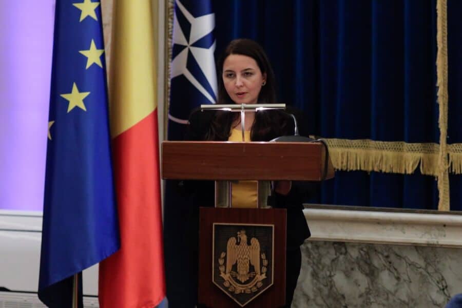Experta din România, Laura Ștefan, membră în comisia care a decis șeful Anticorupției în Ucraina. Foto: Inquam Photos / George Călin