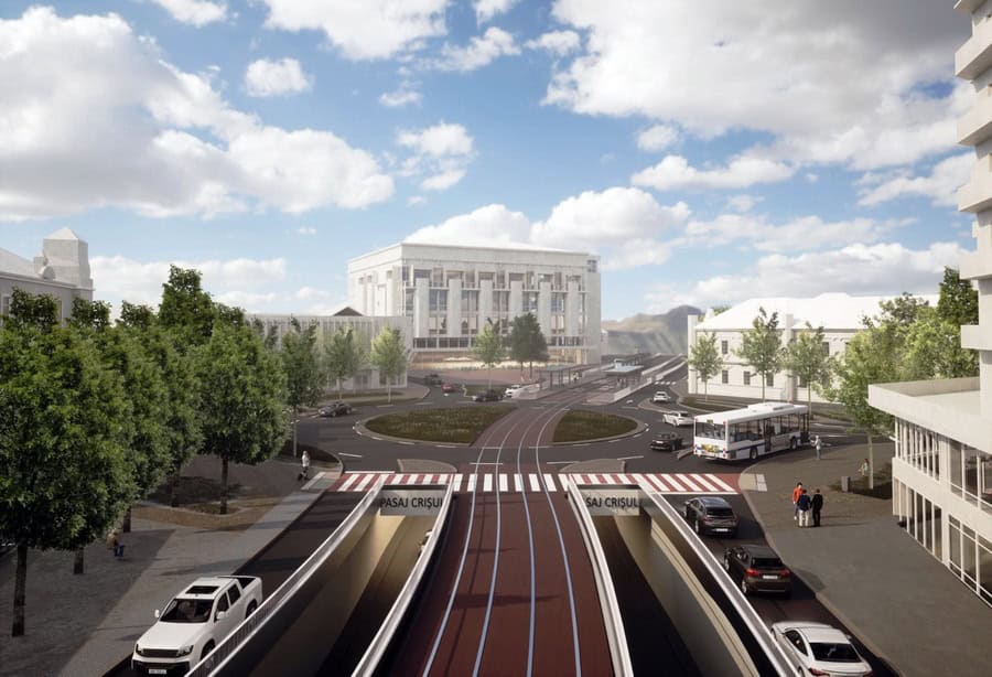 Primăria Oradea a depus spre finanţare construirea a două pasaje subterane