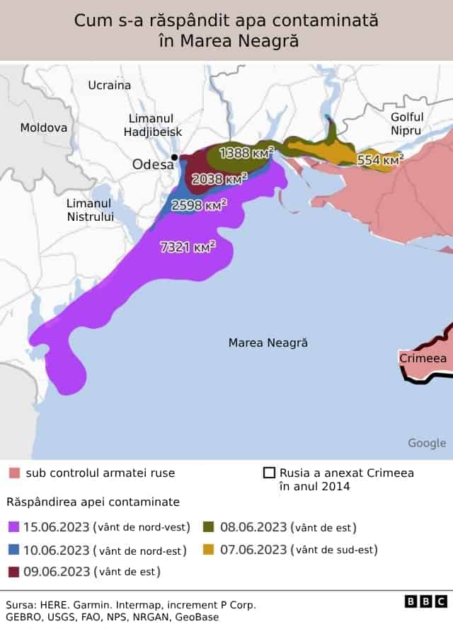 Cum trece Marea Neagră prin „automedicație”. Graficul poluării